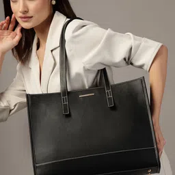French Connection Women Solid Shopper Tote Bag-picture-27