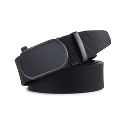 The Roadster Lifestyle Co. Men Textured Leather Formal Belt-image-95
