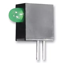 KINGBRIGHT Housing LED W/1 LED Green, L-710A8EW/1GD (Pack of 5)-picture-33