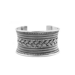 Teejh Silver-Plated Mihika Stacked Bracelets for Women - Set of 4-picture-25
