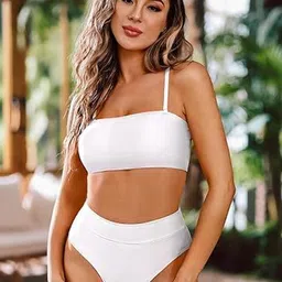 DINESH FASHION Strapless Swim Bikini Set image 3