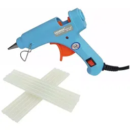Fadman 20 W Standard Temperature Hot Melt Mini Glue Gun with 10 Stick Blue 7 mm Stick Dia., 154-SkyBluemini-20wt-10-St-picture-15