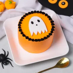 Spooky Whispers Halloween Cake (250 Gm) image 2