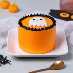 Spooky Whispers Halloween Cake (250 Gm) image 4