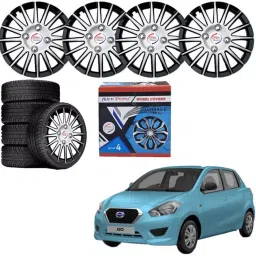 Auto Pearl R13 Press Type With Retention Ring PTAC343 Wheel Cover for Datsun Go 36.5 cm-picture-10
