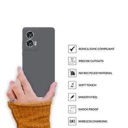 SPRIG Solid Printed Back Case Mobile Accessories image 3