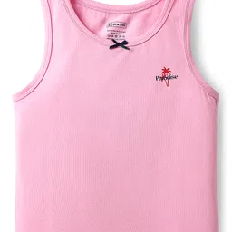 Pine Kids Cotton Lycra Knit Sleeveless Vests With Floral Print Pack Of 3 (Color May Vary) image 4