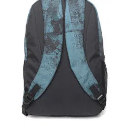 HRX by Hrithik Roshan Unisex Blue & Black Graphic Print Backpack image 5