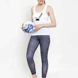 Friskers Pack Of 2 White & Yellow Tank Tops image 5