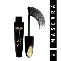 Insight Cosmetics Ultra Curl Perfect Mascara, Long Wear & Waterproof - Black image 2