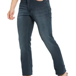 Octave Olive Cotton Regular Fit Jeans image 3
