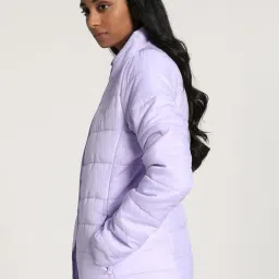 Puma Purple Regular Fit Padded Jacket image 3