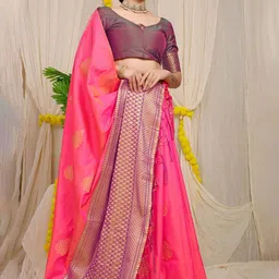 Royal Rajgharana Saree Woven Design Zari Pure Silk Banarasi Sarees-picture-14
