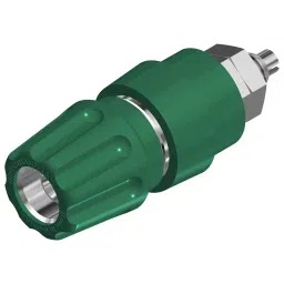 HIRSCHMANN BINDING POST, 63A, PANEL, GRN, 930136104-picture-54