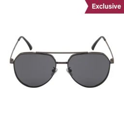 Ted Smith Grey Aviator Polarized Unisex Sunglasses-picture-36