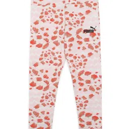 Puma Kids Pink Printed Leggings-image-96