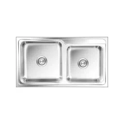 Nirali BG Kitchen Sink Silent Square Series Small 880x510 mm (34½x20 inch) Satin Finish Stainless Steel, Ornate-picture-14