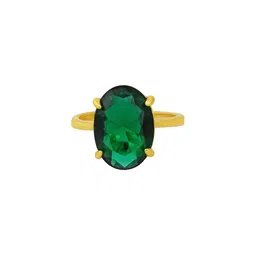 MEMOIR Brass Gold-Plated Ring image 3