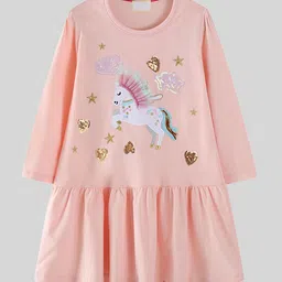 LULU & SKY Print Drop-Waist Dress-picture-25