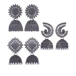 DIVASTRI Silver-Plated Alloy Earrings-picture-28