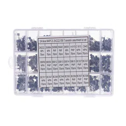 Assorted Transistor Kit 840pcs – 24-Value TO-92 Transistor Assortment | BC547, BC337, BC327, 2N2222, 2N3904, 2N3906, C945 PNP/NPN Pack for Arduino, DIY & Electronics India Assorted Transistor Kit 840pcs – 24-Value TO-92 Transistor Assortment | BC547, BC337, BC327, 2N2222, 2N3904, 2N3906, C945 PNP/NPN Pack for Arduino, DIY & Electronics India-picture-10