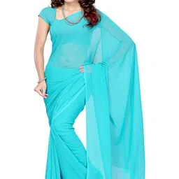 FANCYNINE Poly Georgette Saree-picture-10