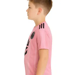 dostitch Boys Typography Leonardo Messi Printed Dri-FIT T-shirt image 3