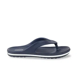 NEOZ Men Navy Blue Thong Flip Flops image 5