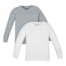 PLUM TREE Boys Pack Of 2 Pure Cotton Thermal Tops-picture-48