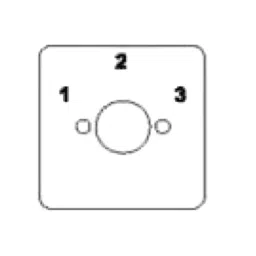 Kaycee Ac Rotary Cam Switch Three Way, No Off 60° 6 Amp 2 Pole, 3R26C image 2