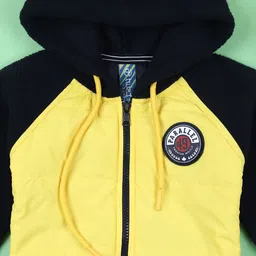 V-Mart Boys Printed Front-Open Long Sleeves Hooded Sweatshirt image 3