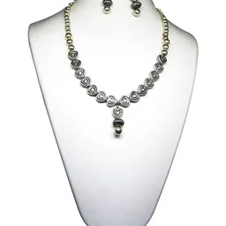 Jaya Vision Jewelry Copper Artificial Beads Jewellery set-picture-28