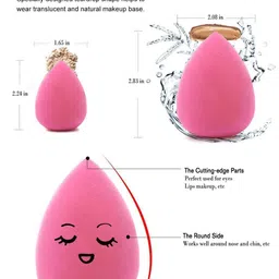 URBANMAC Premium Synthetic Kabuki Foundation Face Powder Blush Eyeshadow Brush Makeup Brush Kit with Blender Sponge and Brush Cleaner (10 pcs, Black/Silver) image 4