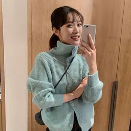 StyleCast Women Ribbed Winterwear Cardigan image 1