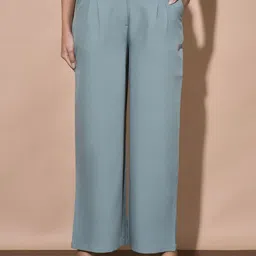 FFU Women Classic High-Rise Straight Fit Trousers-picture-24