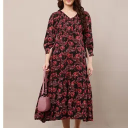 STYLERISE Print A-Line Maxi Dress image 2