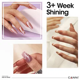 CANNI Laser Rainbow Cat Eyes Gel Polish - 7.3 ml - RB05 image 4