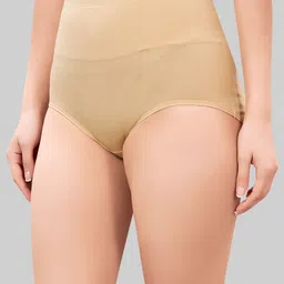 PLUMBURY Pack Of 3 High Waist Hipster Tummy Shaper image 4
