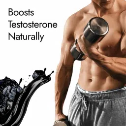 kapiva ayurveda Kapiva TestoFuel Shilajit Whey Protein, 5.5g BCAA, Faster Absorption - Cookies & Cream image 2