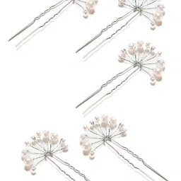 fabula Women Set of 5 Embellished Bobby Pins image 3