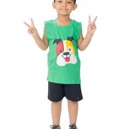 NEW GEN Boys Printed T-shirt with Shorts-image-83