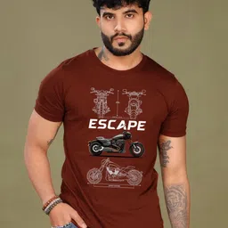 INKMAN Men Printed Bio Finish T-shirt-picture-16