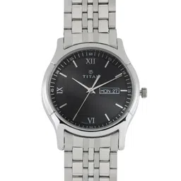 Titan Men Black Dial Watch 1636SM01 image 5