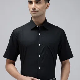 Park Avenue Opaque Pure Cotton Formal Shirt-image-31
