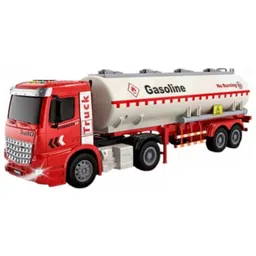 Lumo Brilliant Toys Gasoline Tanker Big Size Truck Toy for Kids, Friction Powered Long Fuel Tanker With Light & Sound, Heavy Duty Vehicle Kids Toys (Pack of 1 Color May Vary)-picture-14