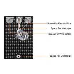 The Furnishing Tree PVC Waterproof Front Load Washing Machine Cover Compatible for IFB 6 Kg, DxWxH image 3