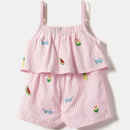 nautinati Nauti Nati Sleeveless Fruits Printed Jumpsuit - Pink image 4