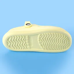 Cute Walk by Babyhug Clogs With Aeroplane & Monster Car Applique - Yellow image 5