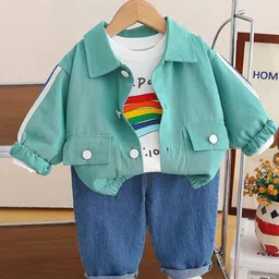 StyleCast x Revolte Boys T-shirt And Shirt With Trousers-picture-13