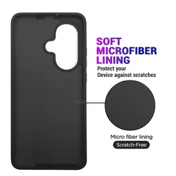 LIRAMARK Solid OnePlus Nord CE 3 Back Case image 4